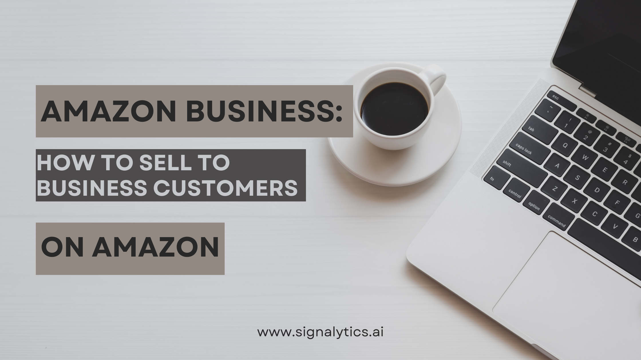 Amazon Business How to Sell to Business Customers On Amazon Signalytics